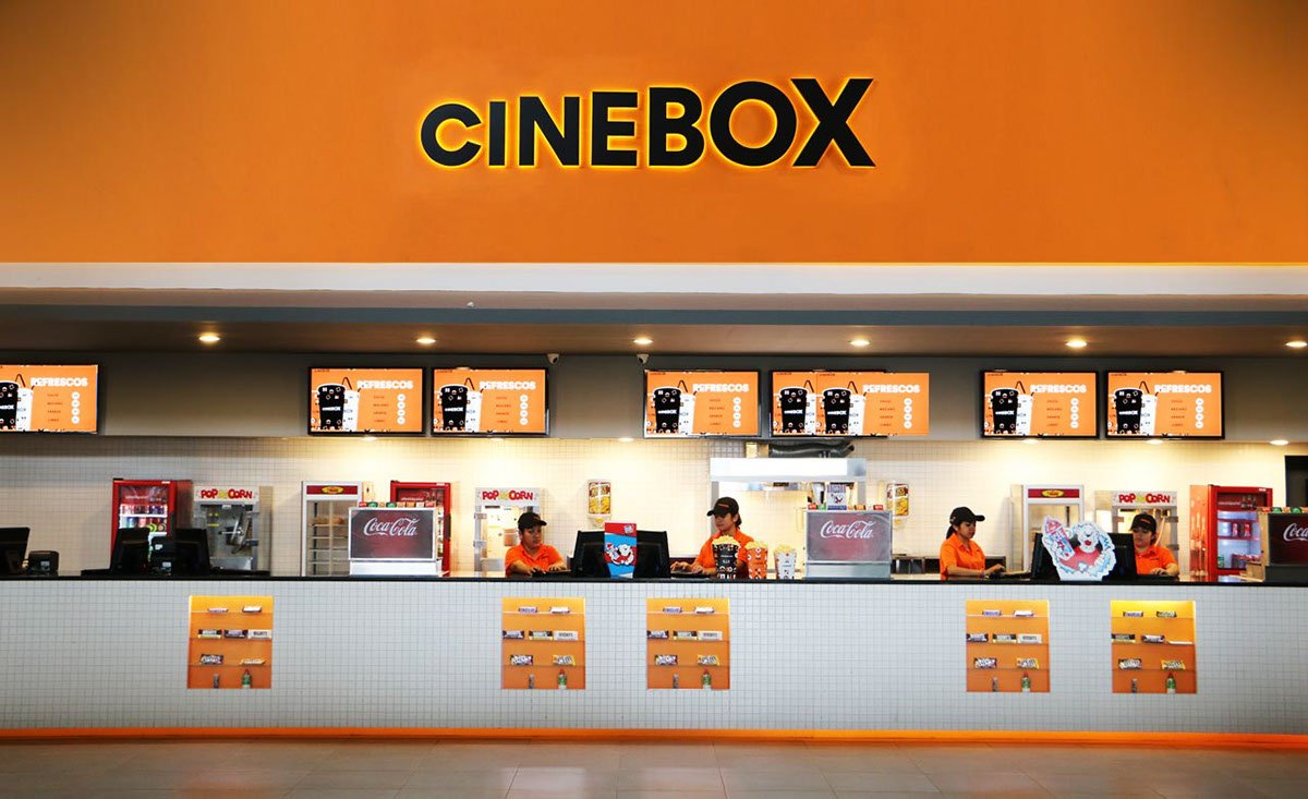 Cinebox影院VI形象設(shè)計展示  展廳展示