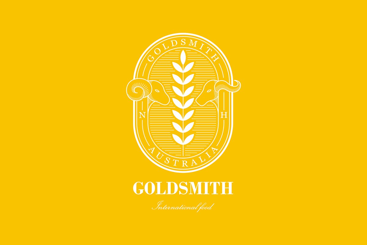 深圳VI設(shè)計  深圳VI策劃  Goldsmith肉類品VI形象設(shè)計  標(biāo)志設(shè)計