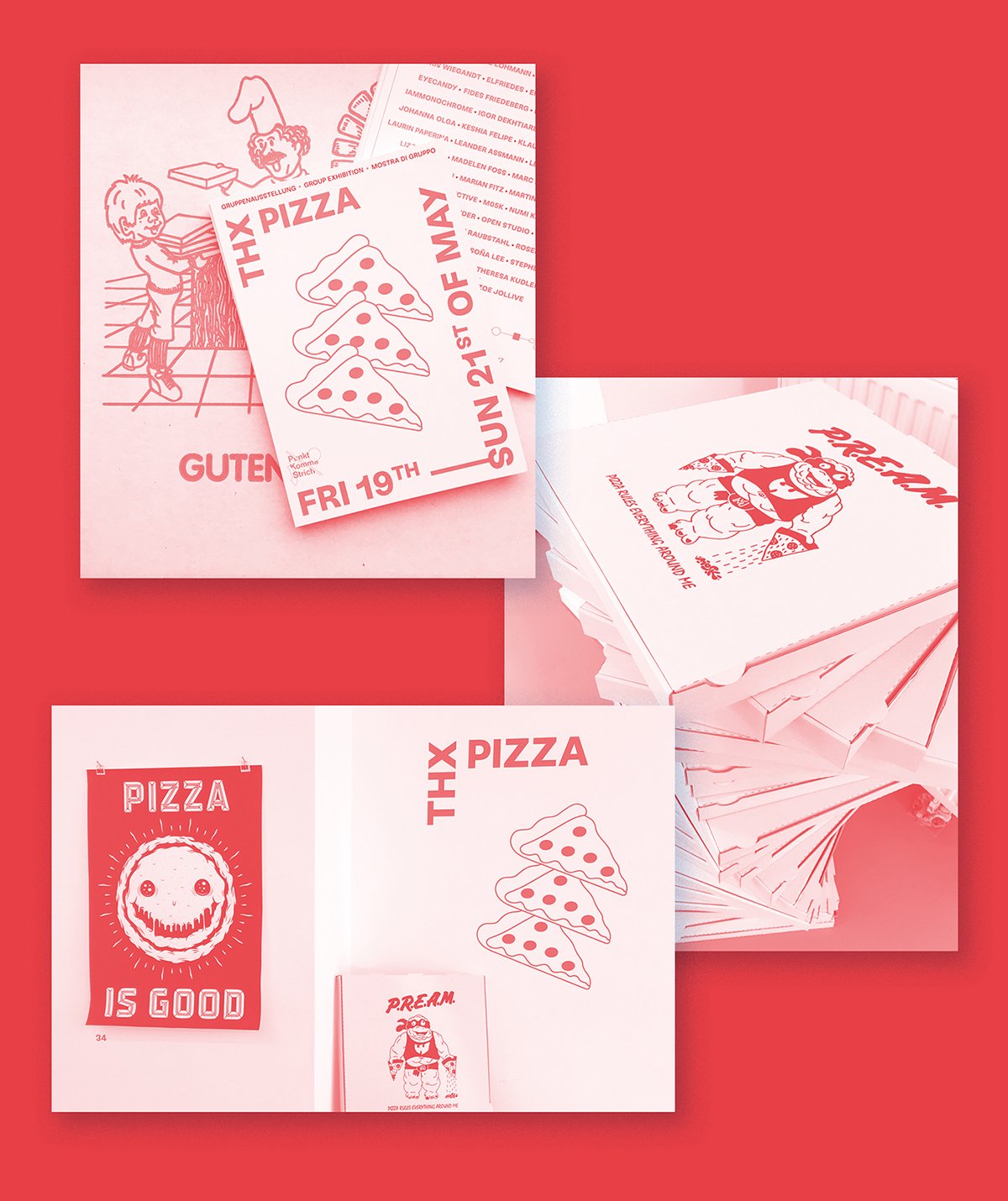 深圳VI設(shè)計(jì)  深圳VI策劃  THX PIZZA披薩VI設(shè)計(jì)形象  畫冊(cè)設(shè)計(jì)