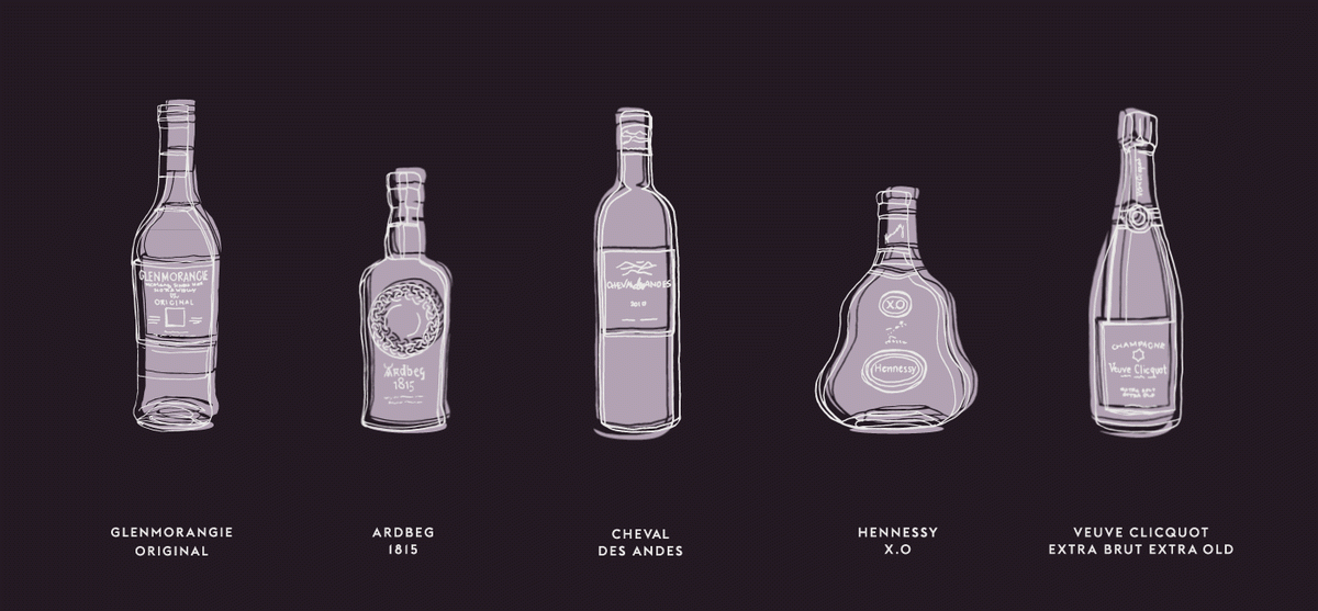 Moet Hennessy 奢侈品牌晚宴VI設計欣賞，奢侈品牌VI設計，餐飲品牌VI設計，奢侈品品牌視覺識別系統設計，餐飲品牌視覺識別系統設計，深圳VI設計，深圳視覺識別系統設計，深圳餐飲VI設計，名片設計，菜單設計，邀請涵設計，左右格局