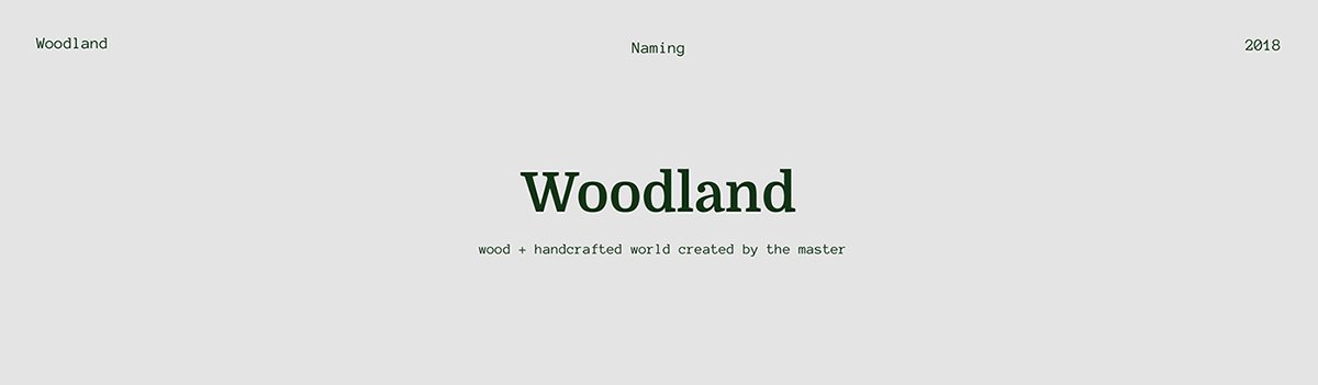 Woodland手工木制品品牌vi設計欣賞，手工木制品品牌，手工木制品品牌vi設計，家具品牌vi設計，家具品牌視覺形象識別設計，深圳vi設計，深圳品牌視覺形象識別設計，左右格局