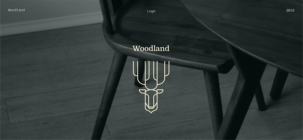 Woodland手工木制品品牌vi設計欣賞，手工木制品品牌，手工木制品品牌vi設計，家具品牌vi設計，家具品牌視覺形象識別設計，深圳vi設計，深圳品牌視覺形象識別設計，左右格局