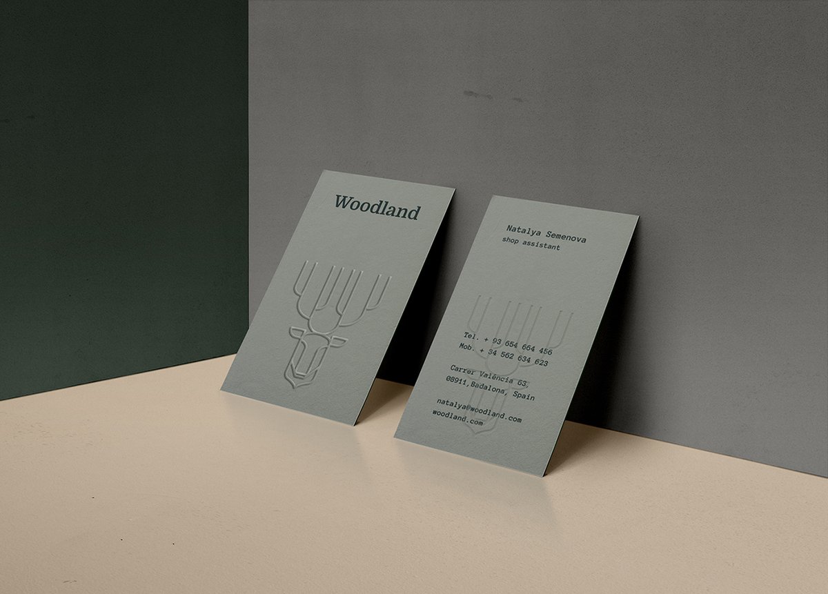 Woodland手工木制品品牌vi設計欣賞，手工木制品品牌，手工木制品品牌vi設計，家具品牌vi設計，家具品牌視覺形象識別設計，深圳vi設計，深圳品牌視覺形象識別設計，左右格局
