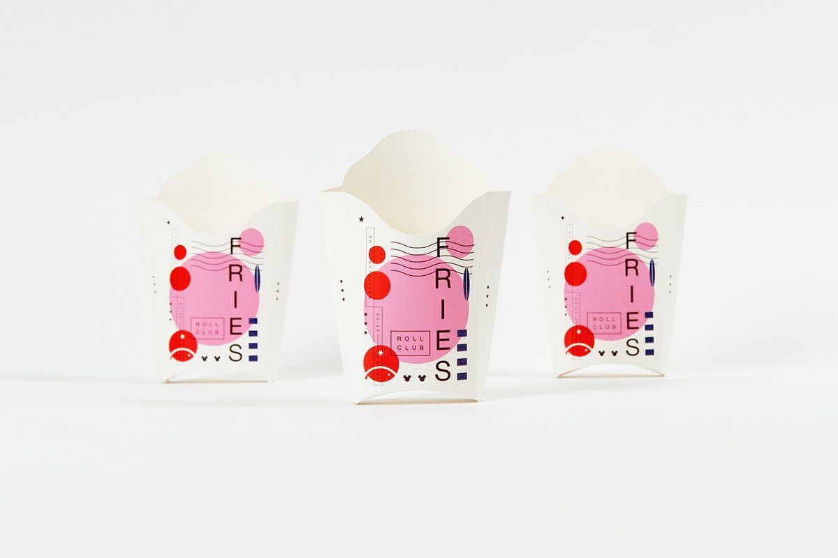 餐館vi品牌設(shè)計(jì)——ROLL CLUB 圖標(biāo)包裝設(shè)計(jì)賞析，vi設(shè)計(jì)，品牌vi設(shè)計(jì)，餐飲品牌vi設(shè)計(jì)，圖標(biāo)設(shè)計(jì)，圖標(biāo)包裝設(shè)計(jì)，企業(yè)vi包裝設(shè)計(jì)，深圳vi設(shè)計(jì)，左右格局