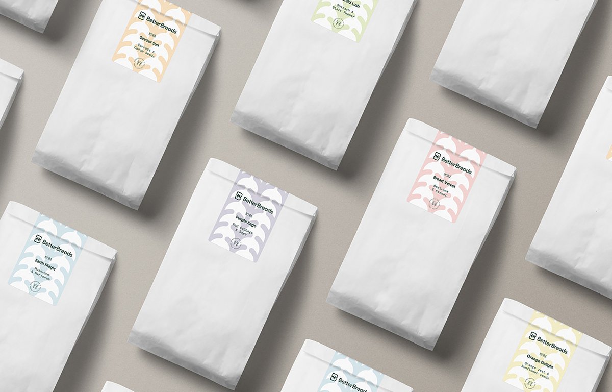 （食品）素食面包店品牌vi設計—Better Breads 圖標案例，vi設計，視覺形象vi設計，食品vi設計，圖標設計，素食面包店品牌vi設計，vi品牌策劃，深圳vi設計，左右格局