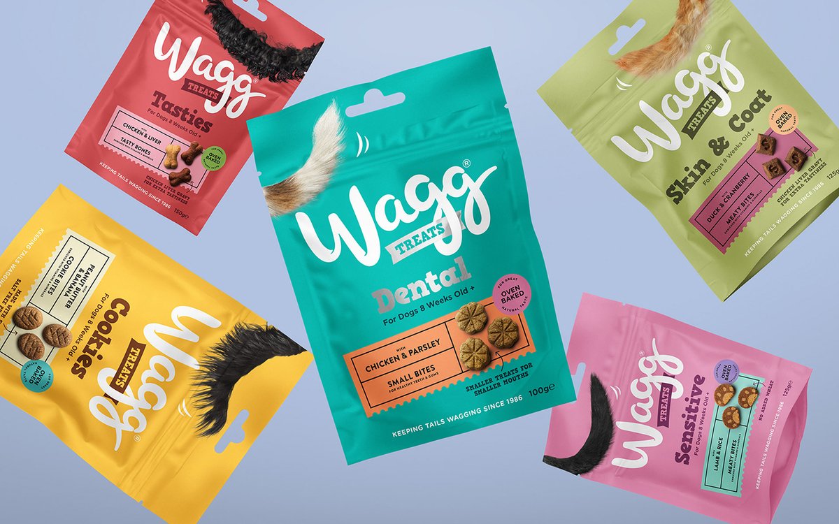 寵物食品 Wagg 品牌標識vi設計及品牌重塑，vi設計，食品vi設計，品牌形象設計，食品品牌vi設計，標識設計，品牌vi設計，品牌策劃，深圳vi設計，左右格局