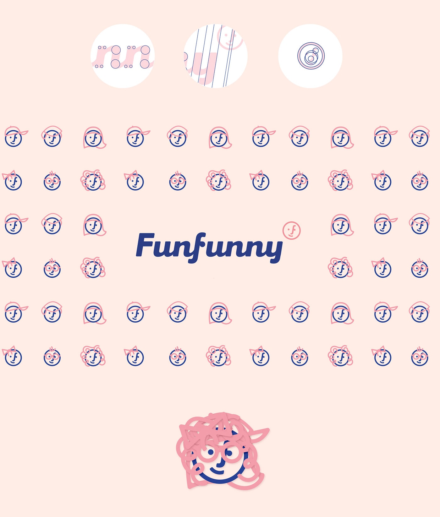 Funfunny兒童時裝品牌策劃和品牌logo設(shè)計案例，服裝VI設(shè)計，兒童時裝品牌設(shè)計，深圳品牌策劃，深圳VI設(shè)計，左右格局
