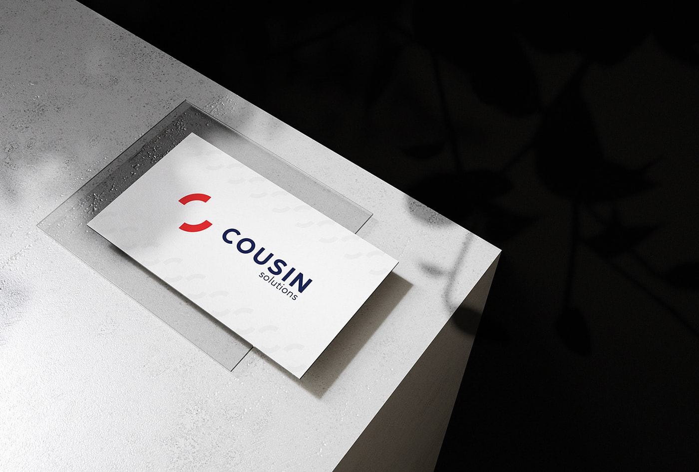 COUSIN 國際貿易物流企業VI設計和標志設計案例，物流企業VI設計，品牌視覺設計，深圳VI設計，左右格局